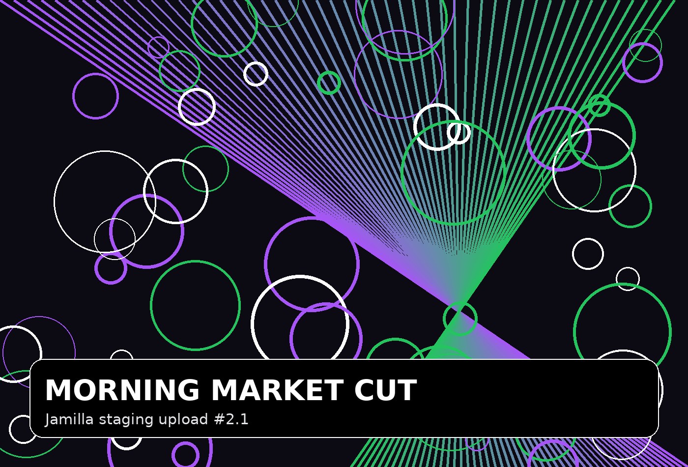 Morning Market Cut